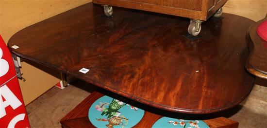 Regency mahogany breakfast table(-)